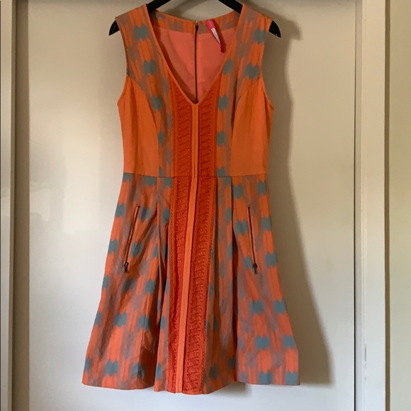 Anthro Plenty by Tracy Reese Sunfield Dress - Picture 3 of 4